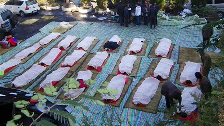 China miners killed in gas leak